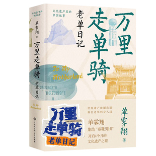 中国历史文化书籍 我是故宫看门人 老单日记 世界文化遗产 单霁翔 中国 万里走单骑 中国故事 中华文化 文化遗产里