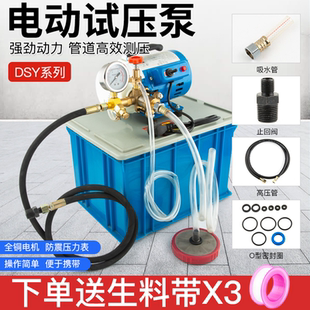 DSY-2560手提式电动试压泵PPR水管道试压机双缸打压泵打压机