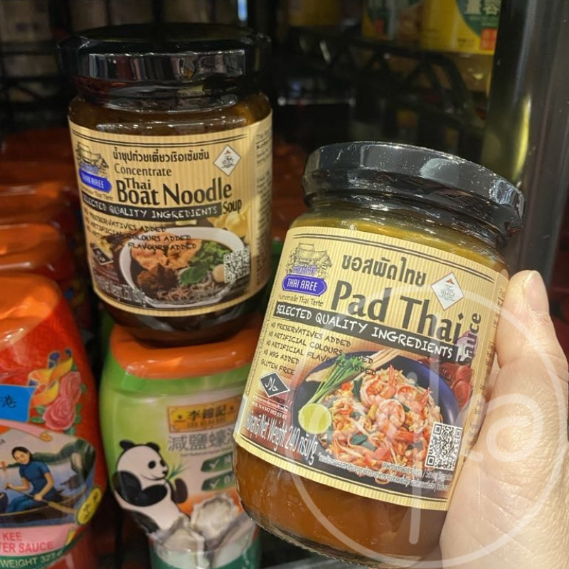 香港代购泰国进口 THAI AREE Pad Thai 船面惹味泰式炒粉酱 240g