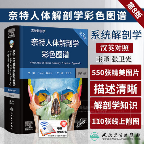 奈特人体解剖学彩色图谱