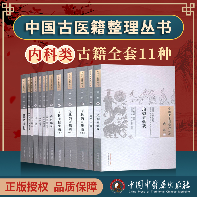 11本套 中国古医籍整理丛书内科 林氏活人录汇编燥气总论附燥气验案罗太无口授医镜解围元薮医法征验录摘要医林类证集要琅嬛青囊要