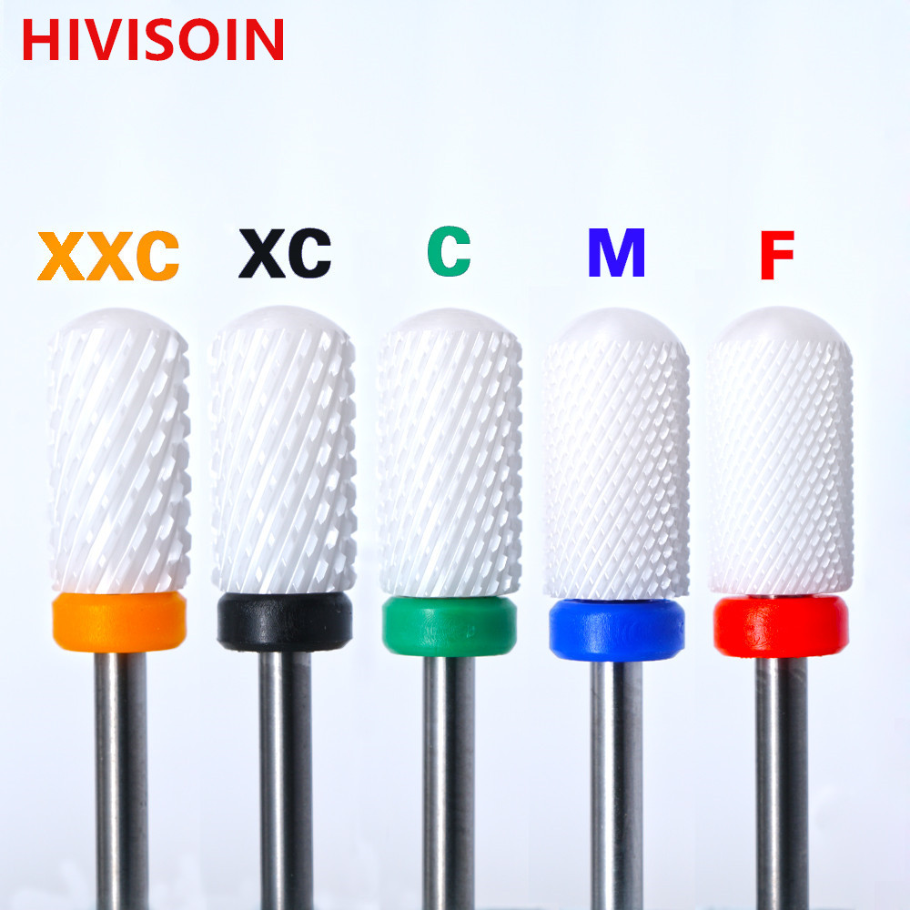 陶瓷美甲打磨头 快速卸甲打磨抛光 美甲打磨机打磨头美甲陶瓷钻头