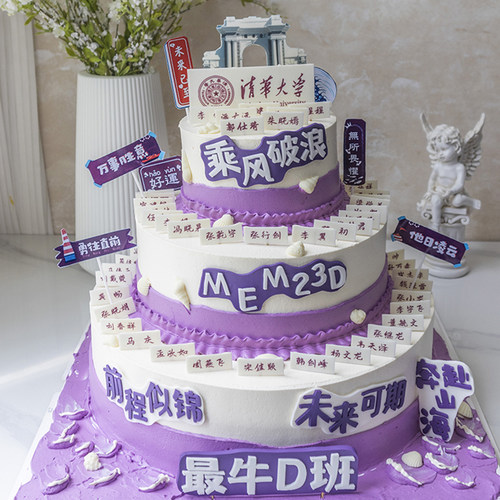 生日蛋糕数字蜡烛生日帽单拍