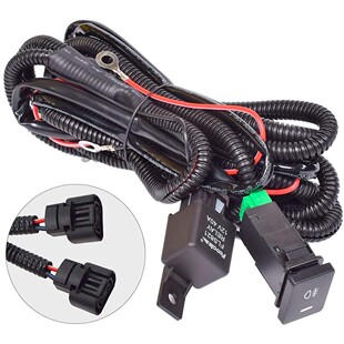 HIACE200系 配件 适用于丰田通用 4型 5型 PSX26W小开关雾灯线束