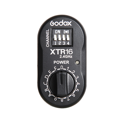 Godox神牛XTR16 接收器X1接收器无线2.4G系统引闪器闪光灯功率遥