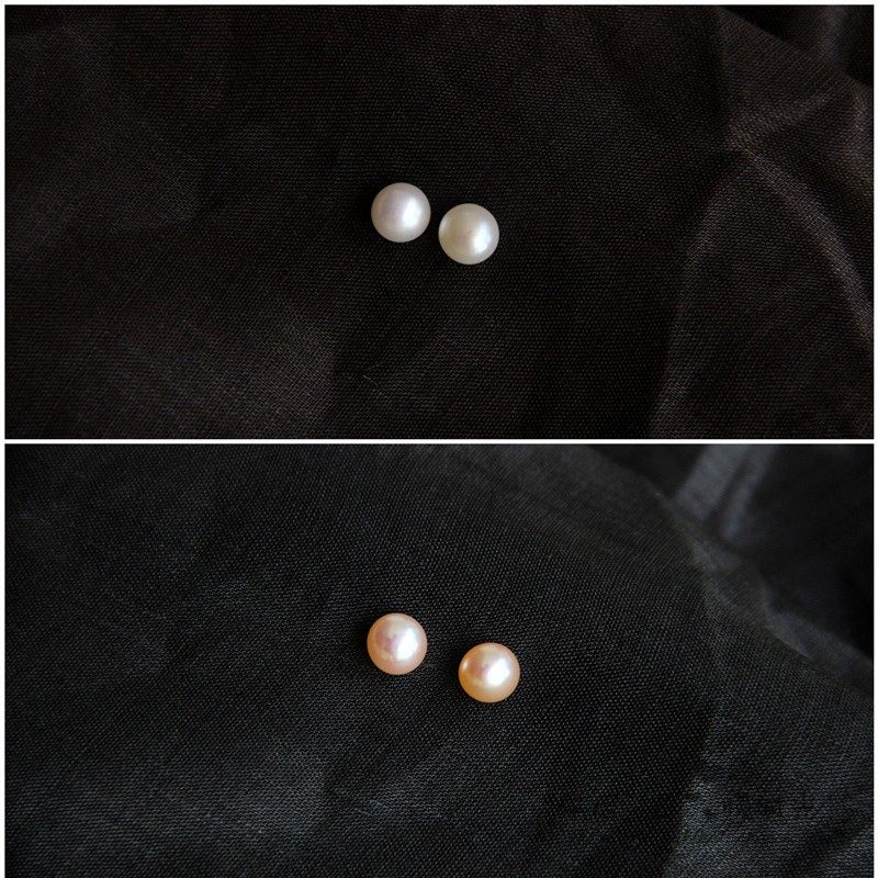 【特价午后慢时光】天然珍珠耳钉  纯银耳针,饰品/流行首饰/时尚饰品新,耳钉,淘宝优惠券,粉丝福利购,淘宝优惠卷