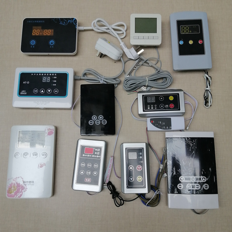 山东力诺瑞特阳台壁挂分体式太阳能热水器电加热控制器温度显示屏