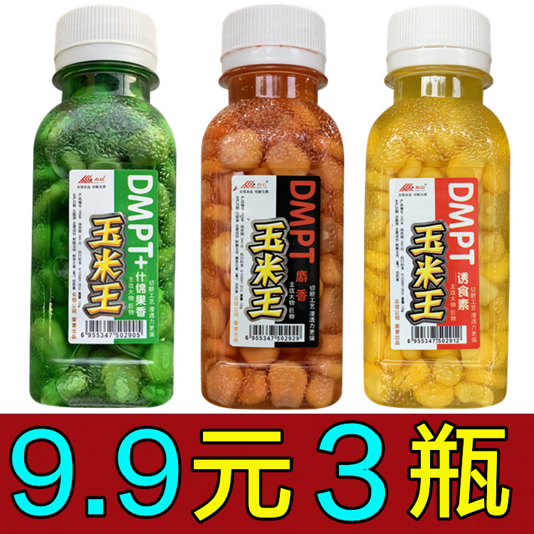 众信玉米王DMPT钓鱼麝香果香钓饵