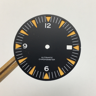 配件31mm盘代用精工改装表盘夜光字面适配8215机芯 EB5