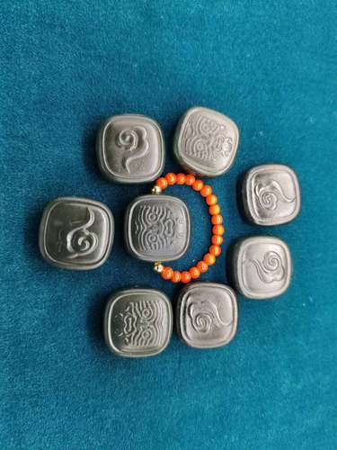 和田玉戒指玉石扎基拉姆南红手串