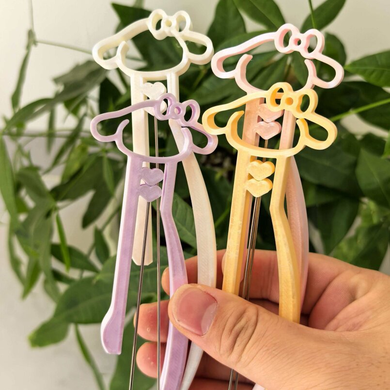 豆帮手拼豆笔豆针笔长镊子夹子工具猫抓铲拼豆辅助工具豆铲玉桂狗