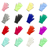 触屏手套定制logo秋冬薄款 针织毛线男女户外保暖魔术弹力手套印字