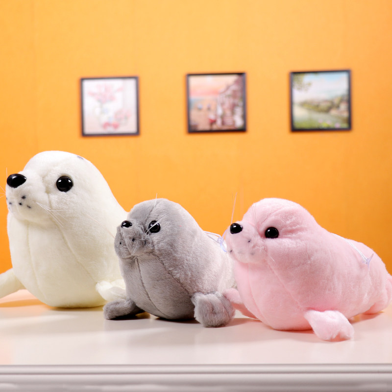 海狮公仔毛玩具婚庆抛洒玩偶抓机娃娃海洋动物六一儿童生日礼品女,玩具/童车/益智/积木/模型,毛绒/玩偶/公仔/布艺类玩具,淘宝优惠券,粉丝福利购,淘宝优惠卷