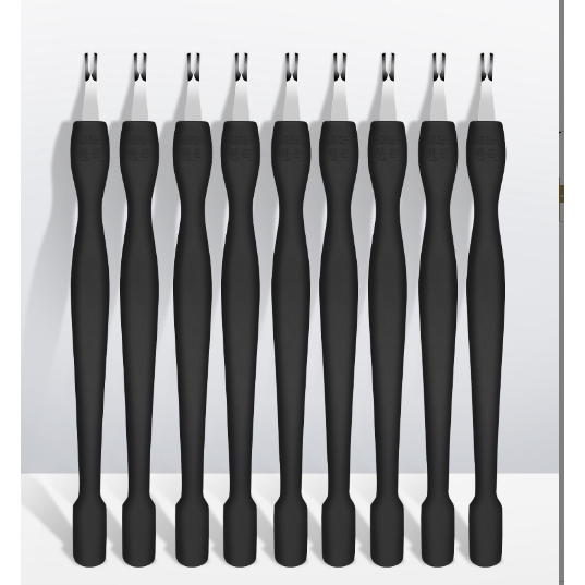 韩系死皮叉铲去死皮刀推叉美甲工具锋利v型手部修手指甲边缘倒刺x