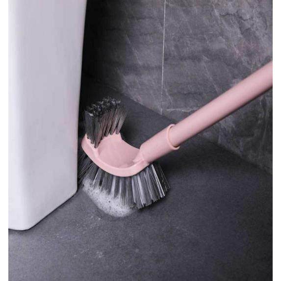 家用卫生间马桶刷长柄无死角洁厕刷子双面洗厕所刷弯曲洁厕刷套装