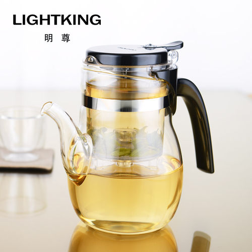 飘逸杯耐热玻璃茶具过滤茶壶
