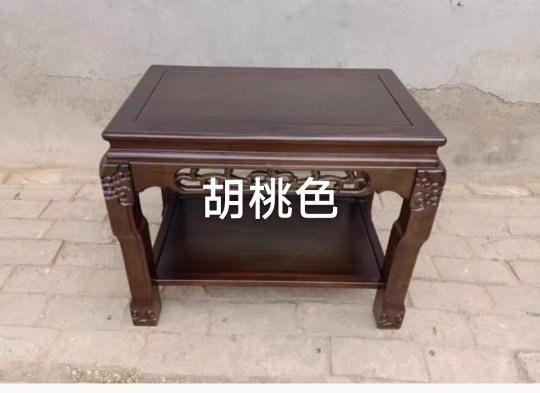 全实木鱼缸盆景架实木架奇石水晶实木桌角几边几茶桌沙发边几架子