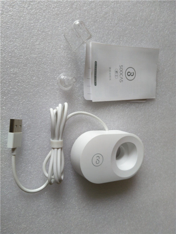 原装配件素士声波电动牙刷充电器 刷头 x3 USB版 充电底座SOOCAS