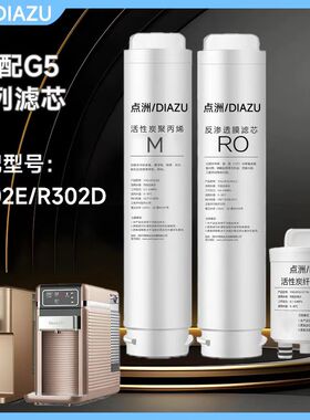 点洲官方净水器滤芯适用于碧云泉G5系列R302D/R302E全套滤芯配件