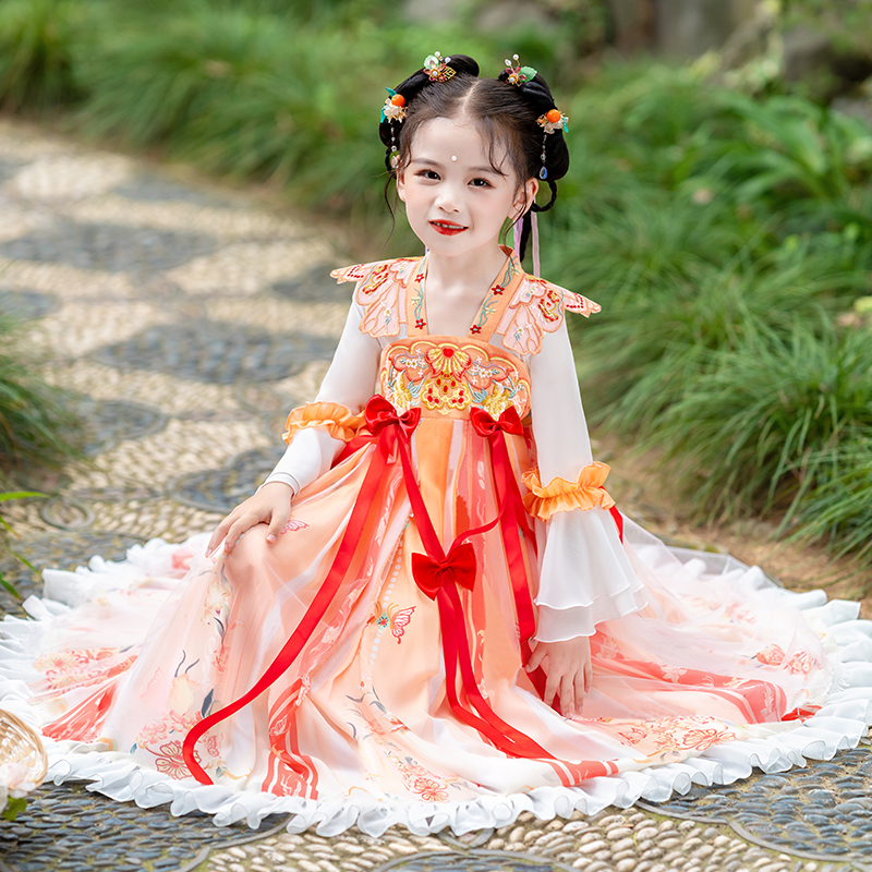 汉服女童儿童古装超仙女