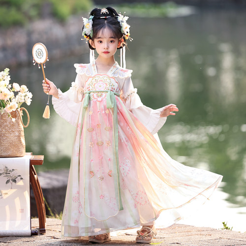 汉服女童小女孩古风裙子
