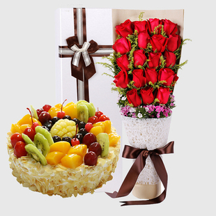 永丰县欧阳修广场恩江大道天诚步行街红玫瑰蛋糕鲜花店同城速递