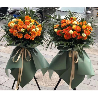 泰州姜堰区淮海路蓝岳生活广场正大路溱潼古镇开业花篮庆典乔迁