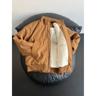 加厚保暖棉服外套男冬季短款夹克