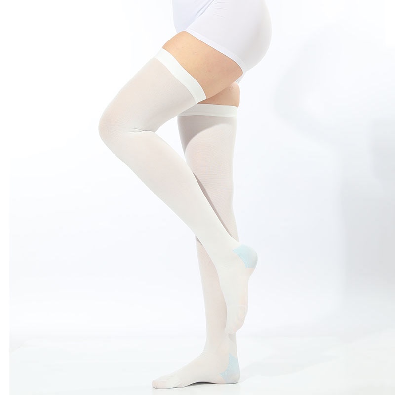 正品一级中长筒袜血栓过膝压力袜曲张防滑护大腿套保健袜护士男女