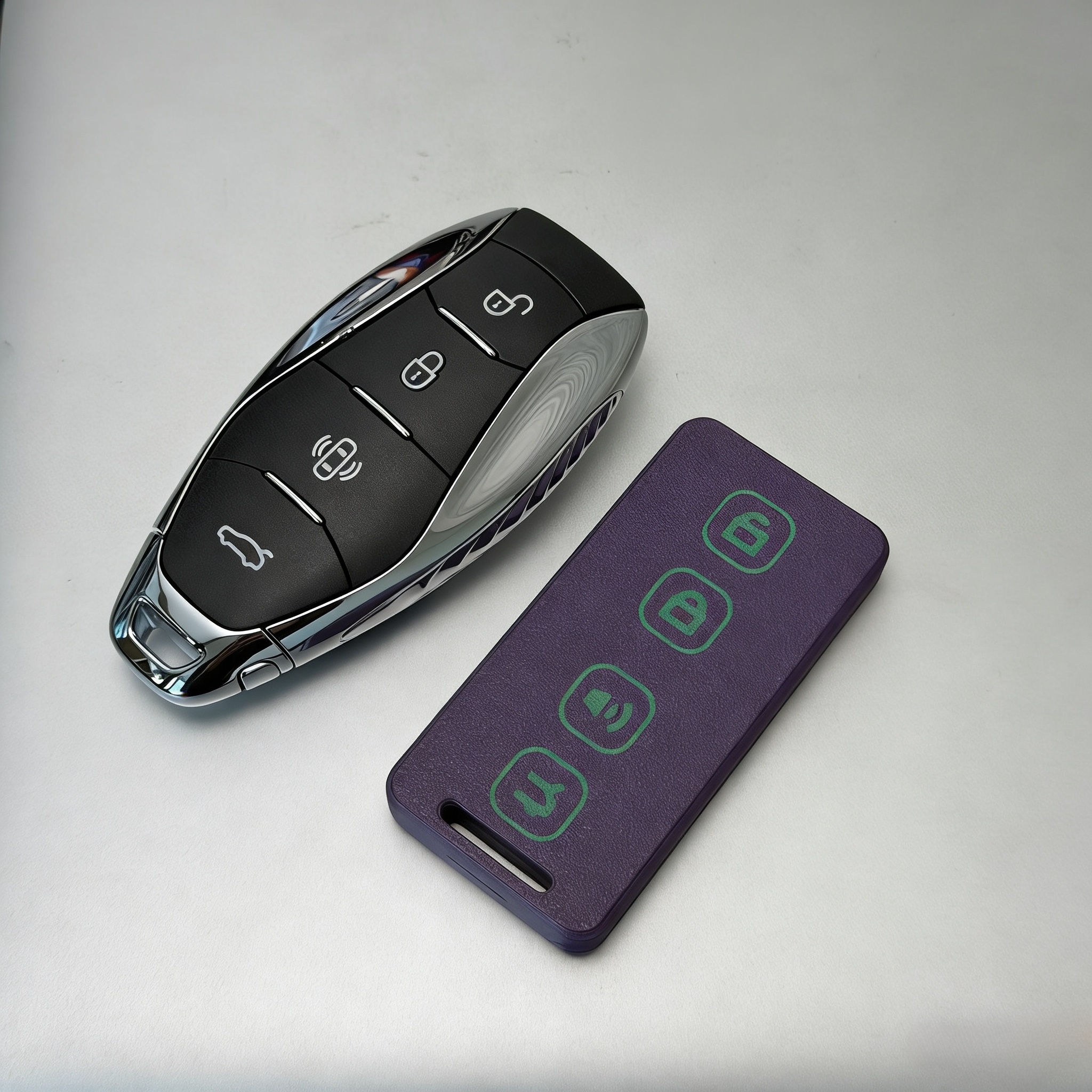 适用于红旗H5H6Hs7Hs5Hs3HQ9车钥匙改装换壳轻量化壳红旗车钥匙包