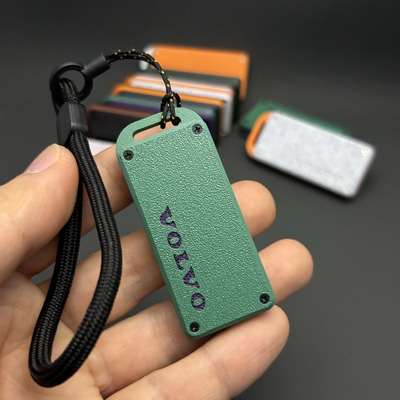 适用于沃尔沃防水钥匙壳替换极星2钥匙壳换电池改装钥匙壳3D打印