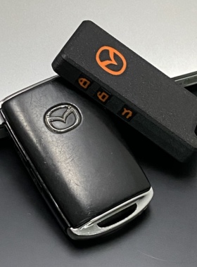 适用于马自达3昂克赛拉新款马自达CX30次世代CX5钥匙改装替换壳