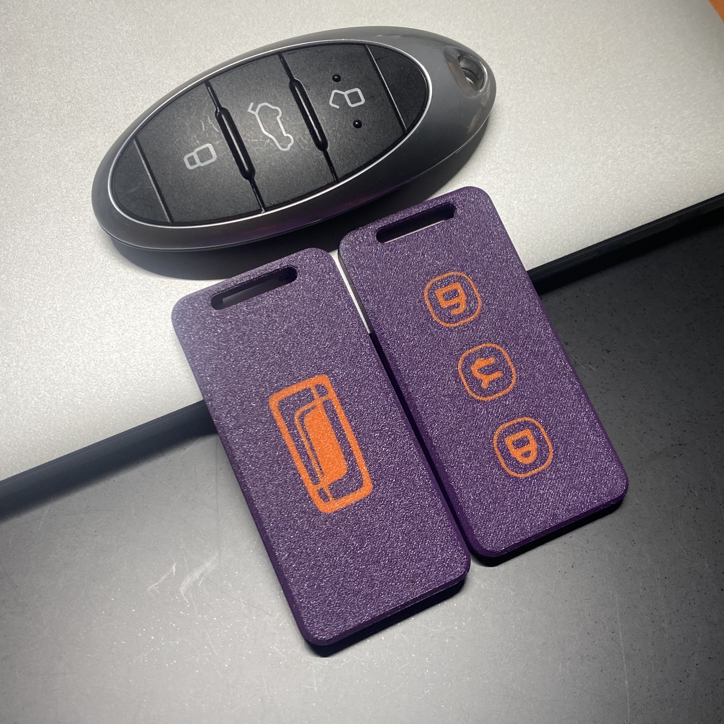 适用于一汽奔腾T77智能钥匙套T99T33E05钥匙包奔腾B70钥匙壳改装