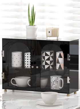 亚克力轻奢水杯架高档客厅桌面多层马克杯茶杯香水咖啡杯置物架子