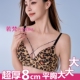 小胸平胸聚拢豹纹内衣女士2025新款 爆款 加厚8cm6外扩型无痕文胸罩