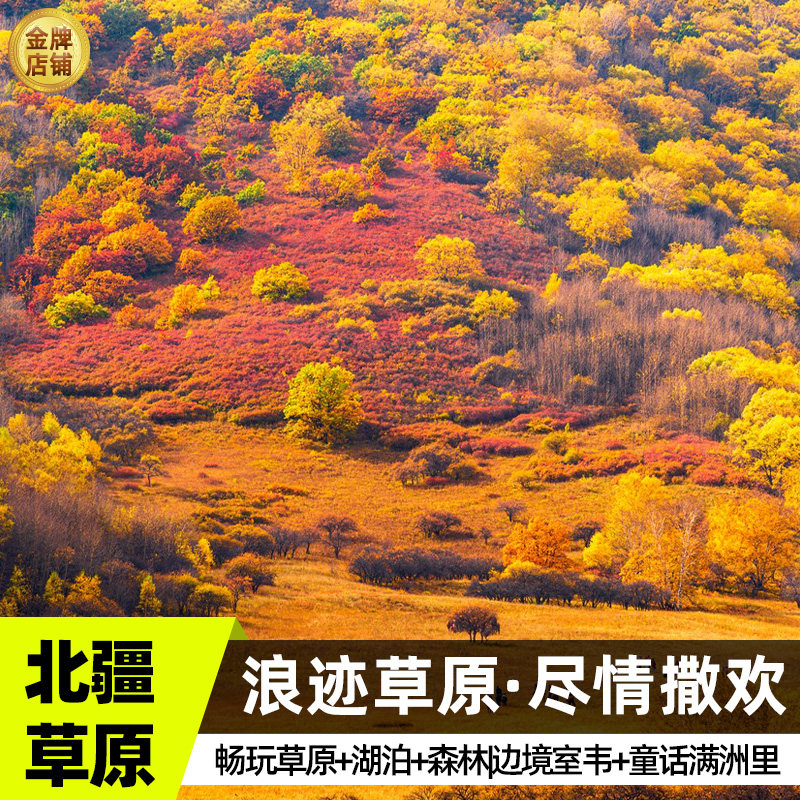 内蒙古呼伦贝尔大草原莫尔道嘎白鹿岛马之舞套娃7天6晚包车私家团
