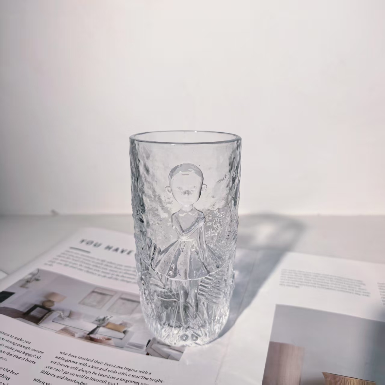 艺术威士忌杯浮雕设计送礼