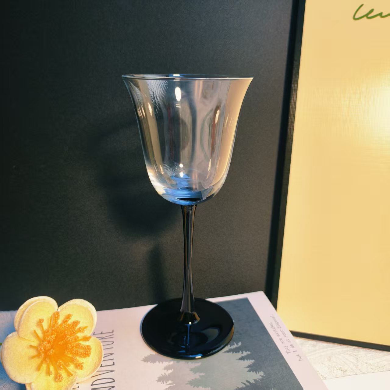 高脚杯家用轻奢水晶红酒杯