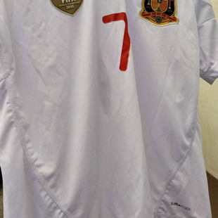 珍藏版 2010年世界杯西班牙夺冠足球服  西班牙冠军 球衣 套装