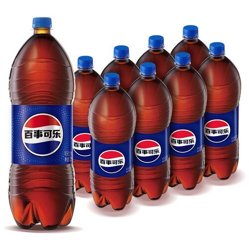 【6月产】百事可乐经典2L*8大瓶整箱含糖碳酸饮料批发聚会经典