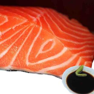 丹麦法罗冰鲜三文鱼新鲜鱼中段净肉400g生鲜生鱼片鱼生宝辅食