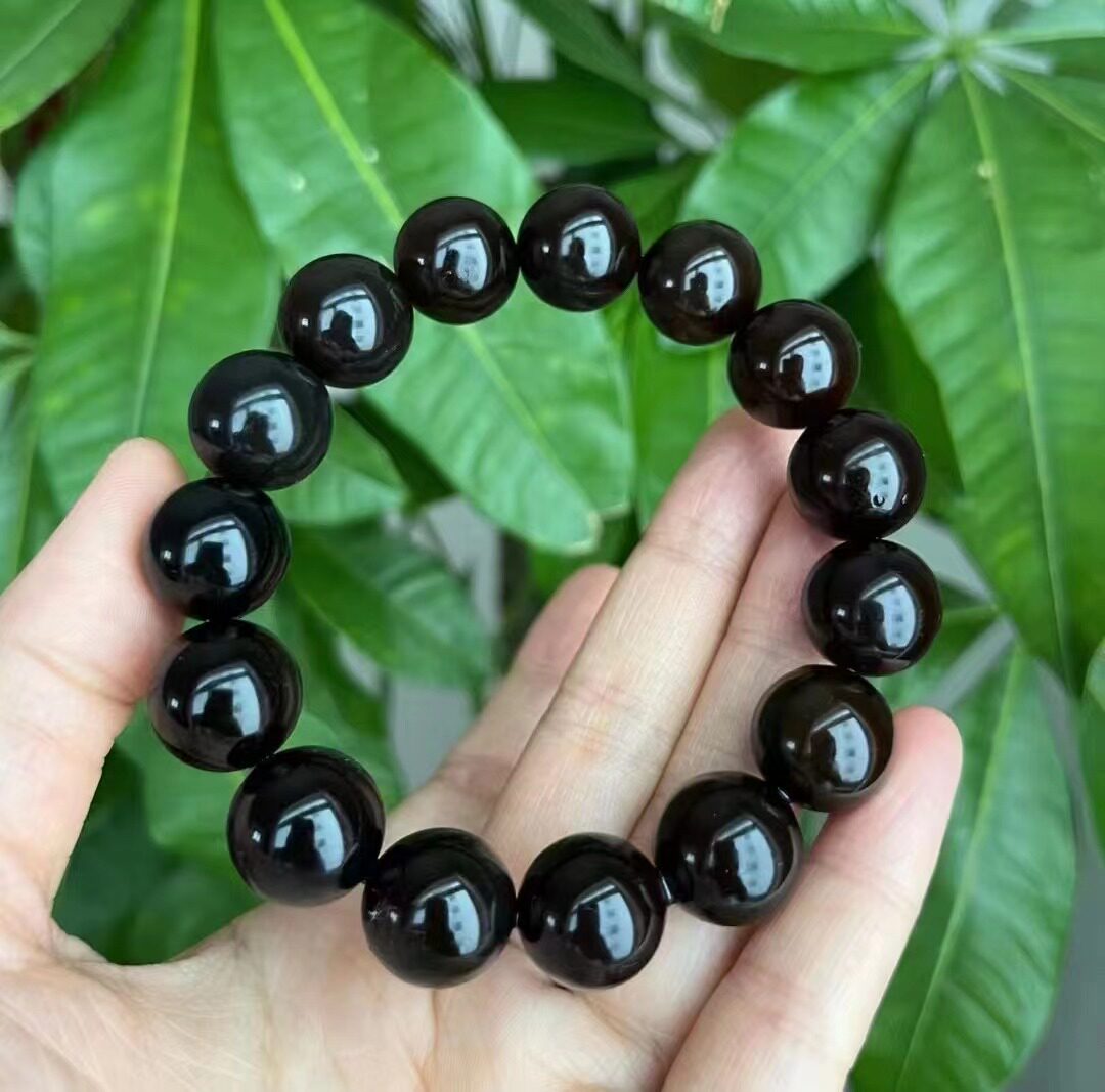 馆藏级·纯翳珀无优化原矿高级专属手串13mm