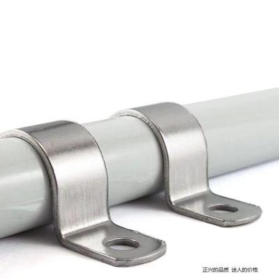 304不锈钢加厚骑马卡管卡