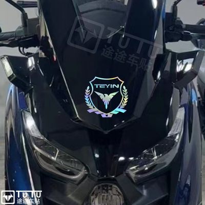天鹰TX150贴纸摩托车风挡贴花