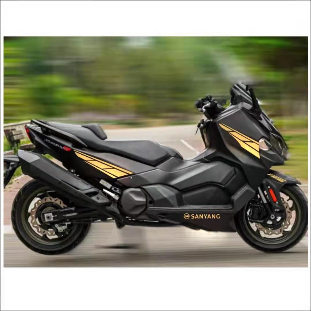 三阳TL500贴纸车身贴花车贴版花