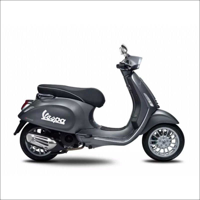 途途车贴适用vespa摩托车贴纸电摩装饰贴个性潮牌logo踏板反光贴