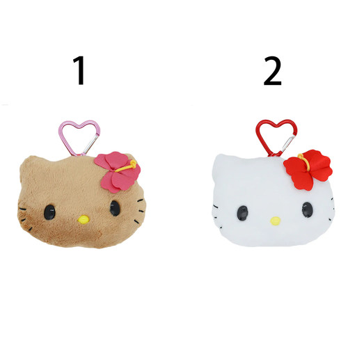 代购2026年7月份Hello Kitty 箱包系列头形登山扣零钱包--2款