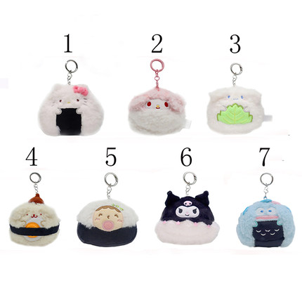 2025年12月份Hello Kitty/Sanrio 港版反糰減壓公仔挂件--7款