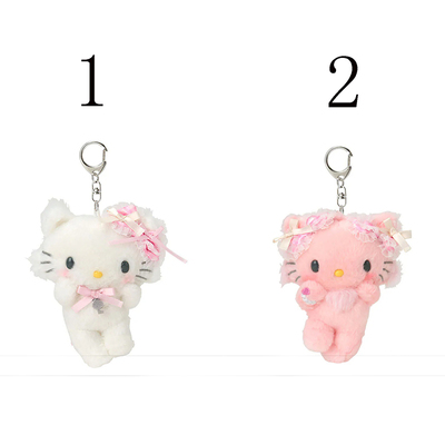 2025年12月份Charmmy Kitty 粉红格仔系列毛公仔挂件--2款