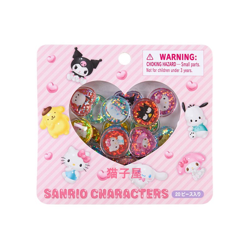 sanriohellokitty立体包装贴纸
